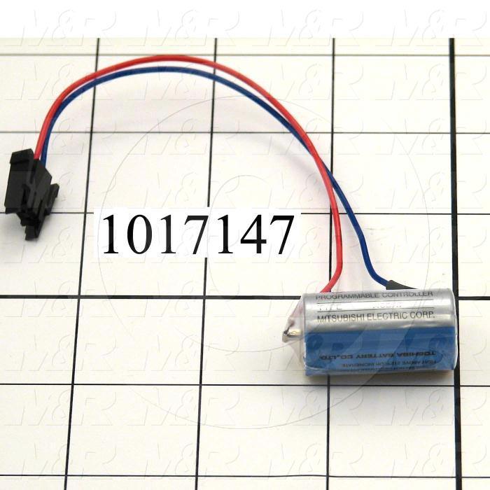 1017147 :: Battery, 3.6V, For Remove Servo & PLC A Series :: M&R :: NuArc  :: Amscomatic