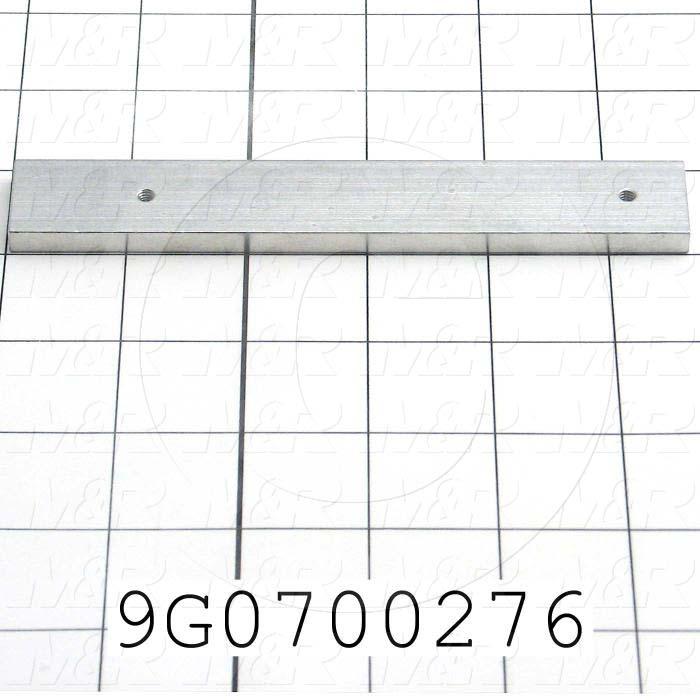 Fabricated Parts, Side Arm, 5.63 in. Length, 0.875 in. Width, 0.25 in. Thickness, Remove All Burrs