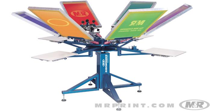 Manual Textile Presses :: Textile Screen Printing Equipment